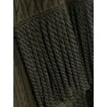 Roberto Cavalli fringe wool scarf - Grey
