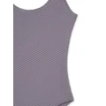 ANINE BING Jace textured swimsuit - Purple
