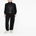 Moncler quilted padded cardigan - Black