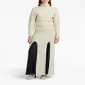 Proenza Schouler sequinned panelled maxi skirt - Neutrals