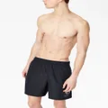 Armani Exchange logo-print swim shorts - Blue