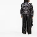 Philipp Plein embroidered bomber jacket - Black