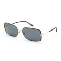 TOM FORD Eyewear Raphaela butterfly-frame sunglasses - Black