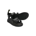 Dr. Martens Kids logo-print open-toe sandals - Black