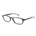 Carrera 2043T rectangle-frame acetate glasses - Black