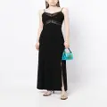 Jason Wu lace-trim detailed gown - Black