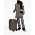 Dolce & Gabbana logo jacquard zipped luggage - Grey