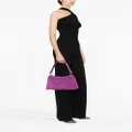 Karl Lagerfeld K/Seven Element suede shoulder bag - Purple