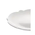 Alessi scallop-edge round plate - White