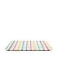Fornasetti striped table tray - White