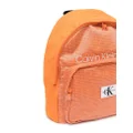 Calvin Klein Kids logo-print backpack - Orange