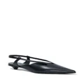 Proenza Schouler slingback leather pumps - Black