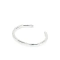 Jil Sander polished open-cuff bracelet - Silver