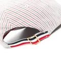 Thom Browne University stripe cap - White