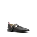 Thom Browne D'orsay buckled loafers - Black