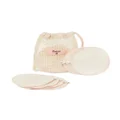 Bonpoint washable cotton pads (set of seven) - Pink