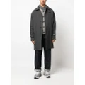 Mackintosh Soho herringbone wool coat - Grey