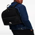 Karl Lagerfeld Ikonik appliqué-detail backpack - Black