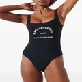 Karl Lagerfeld Rue St-Guillaume swimsuit - Black