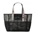 Karl Lagerfeld K/Essential mesh tote bag - Black