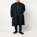 Kiton logo-charm hooded jacket - Black
