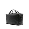 Lancel logo-stamp leather luggage bag - Black