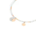 Dodo 9kt rose gold Moon and Sun multi-stone bracelet - Neutrals
