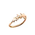 Dodo 9kt rose gold Stellina diamond ring
