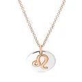 Dodo 9kt rose gold and sterling silver Zodiac Leo charm