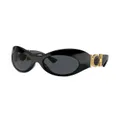 Versace Eyewear cat-eye frame sunglasses - Black