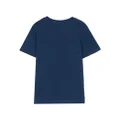 Calvin Klein logo-print cotton T-shirt - Blue