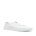 Calvin Klein logo-debossed textured sneakers - White