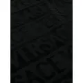 Versace logo-jacquard cotton bathmat (58cm x 80cm) - Black