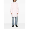 Mackintosh Soho single-breasted raincoat - Pink