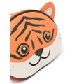 Molo Tiger Cub pebbled shoulder bag - Orange