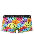 Philipp Plein smiley-print boxers - Multicolour