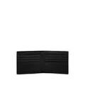 Philipp Plein logo-lettering lather wallet - Black