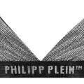Philipp Plein Fluo crystal-embellished bras - Black