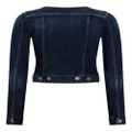 Dsquared2 square-neck denim jacket - Blue