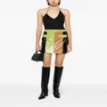 Kitri Nancy colour-block panelled miniskirt - Multicolour