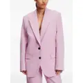 Karl Lagerfeld Hun Kim's Edit single-breasted blazer - Pink
