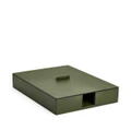Giobagnara Leopold A4 leather paper tray - Green