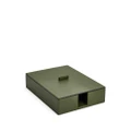 Giobagnara Leopold A4 leather paper tray - Green