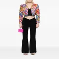 Carolina Herrera sequin-embellished cropped jacket - Pink