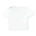 Karl Lagerfeld Kids slogan-print organic cotton T-shirt - White