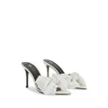 Giuseppe Zanotti Intriigo Alexandrine 90mm leather sandals - White
