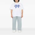 Palm Angels New York monogram-print T-shirt - White