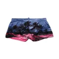 Dsquared2 Kids palm tree-print swim shorts - Blue