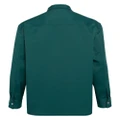 Jil Sander yoke zip-up shirt jacket - Green