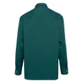 Jil Sander yoke zip-up shirt jacket - Green